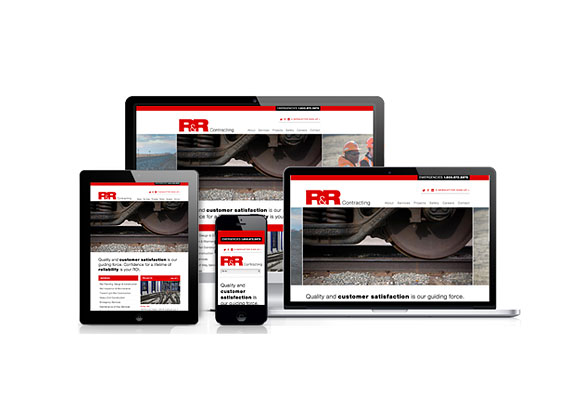 R&R Contracting was designed by Brand Navigation and developed by GelFuzion as part of our agency partnership. The site was built using the Adobe Business Catalyst CMS and is fully responsive.